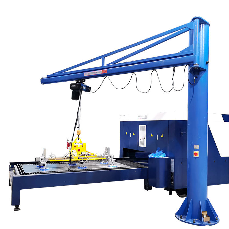 Equipo de elevación del levantador del vacío de la succión de la hoja de metal 1500kg para la máquina de Lasering